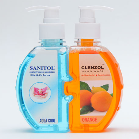 Clenzol and Sanitol