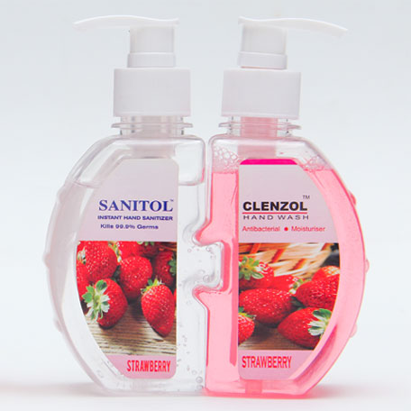 Clenzol and Sanitol